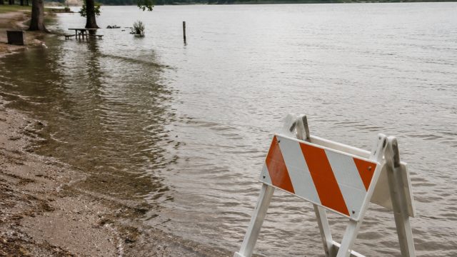 High Water Levels Cause Swim Beach Closures at Bull Shoals Lake