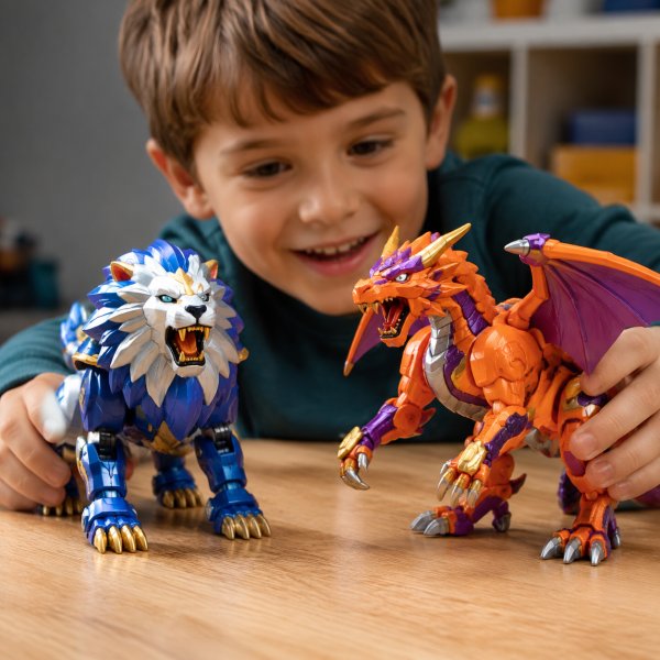 Unleash Imagination with Morphing Hero Creatures for Kids